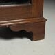 Mahogany display cabinet 19th century antique