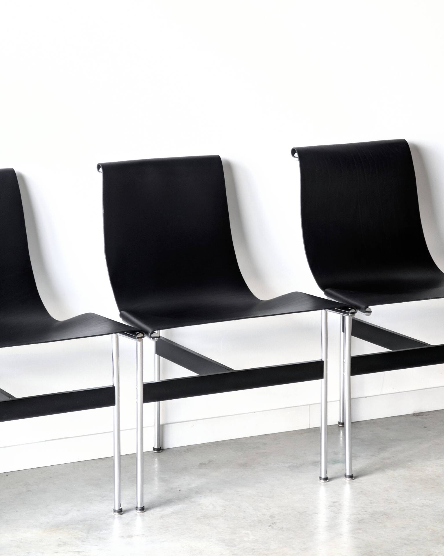 6 vintage T Chairs or 3LC, Katavolos for Laverne int, 1950/60