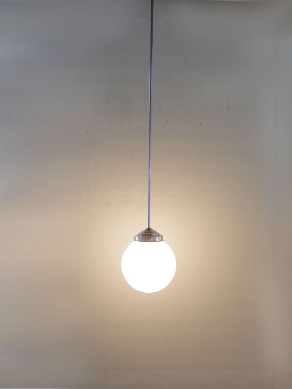 Suspension Boule Art Déco, années 1930