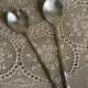 Silver-plated salad servers, Italy 1980