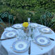 6 assiettes plates Longwy Rouennais