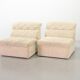 Laauser Vintage Design Velvet Modular 2-Seater Sofa, 2 Elements 1970s