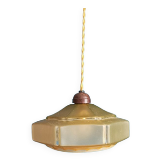 Suspension smoked glass checkerboard dp 0723014