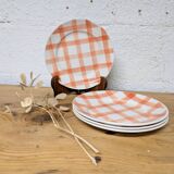 Moulin des Loups & Hamage plate - tablecloth model