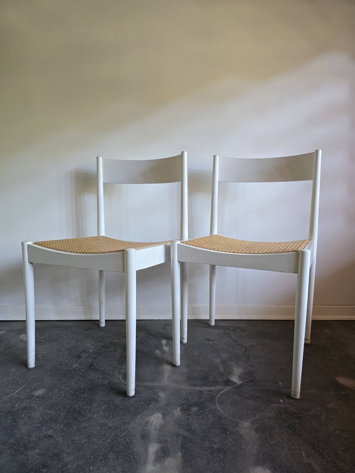 Vintage Cane Dining Chair by Branko Uršič for STOL Kamnik, Yugoslavia,