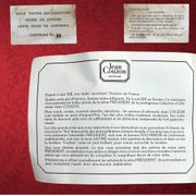Jean Couzon Président stainless steel champagne bucket 18/10 with original documents – 1970s