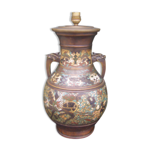 vase Japon monté en - lampe