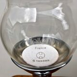 Hellem cafeteria 6 cups complete vintage design 70