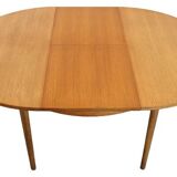 Ronde vintage verlengbare eettafel 'Wrenthorpe'