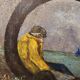Huile sur panneau