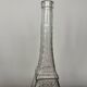 Bouteille verre vintage Tour Eiffel et Foot