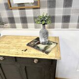 Black vintage Parisian sideboard