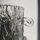 Eau à glace en verre du milieu du siècle