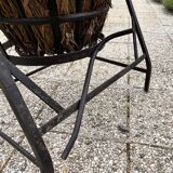 Dame-jeanne sur bascule en acier