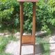 high wooden stool