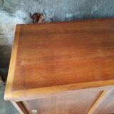 Vintage buffet 2 sliding doors