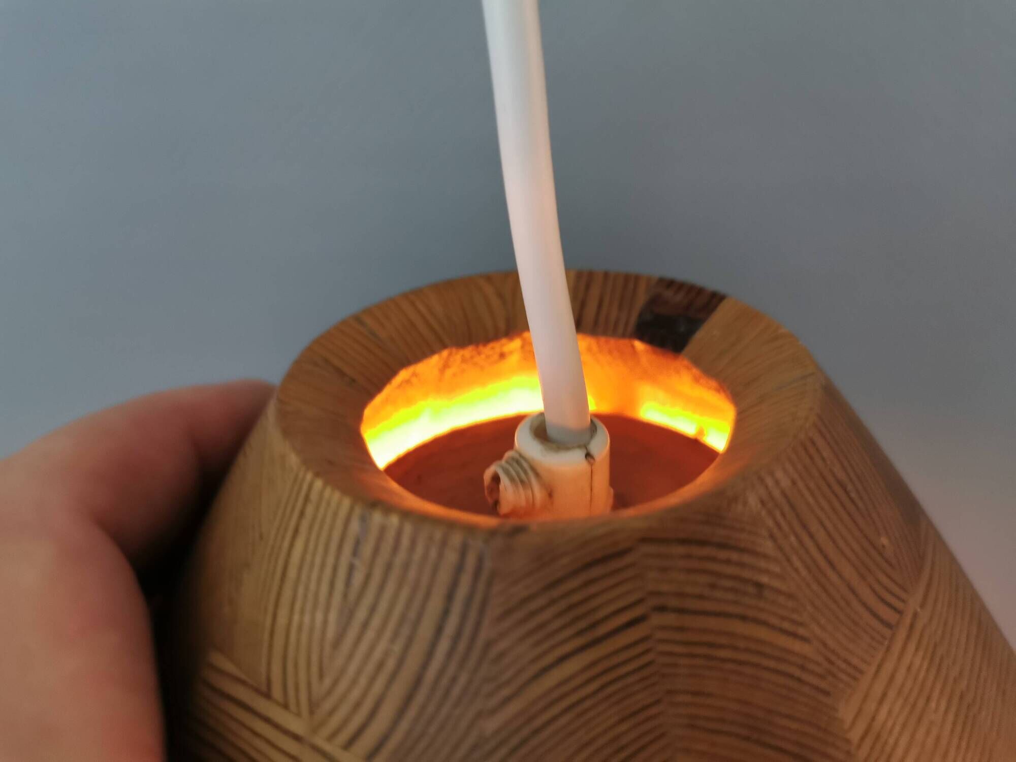 Older Swedish hanging lamp