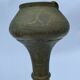 Oriental brass lamppost severe late 19th beautiful patina
