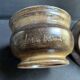 Terracotta sugar bowl signed Jean Marais - Vallauris