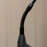 Black steel and plastic TPB table lamp, Model 3014, Postmodern Memphis design, Italy 1980s