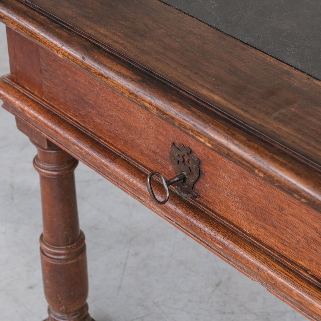 Antique Italian Money-Changers Desk with Hidden Storage