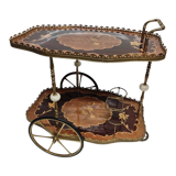 Desserte en marqueterie