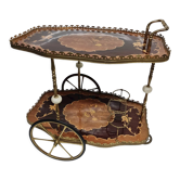 Desserte en marqueterie