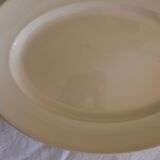 Oval serving dish Digoin Sarreguemines