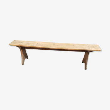 Banc de ferme petit modèle " jonquille"