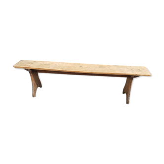 Banc de ferme petit modèle " jonquille"