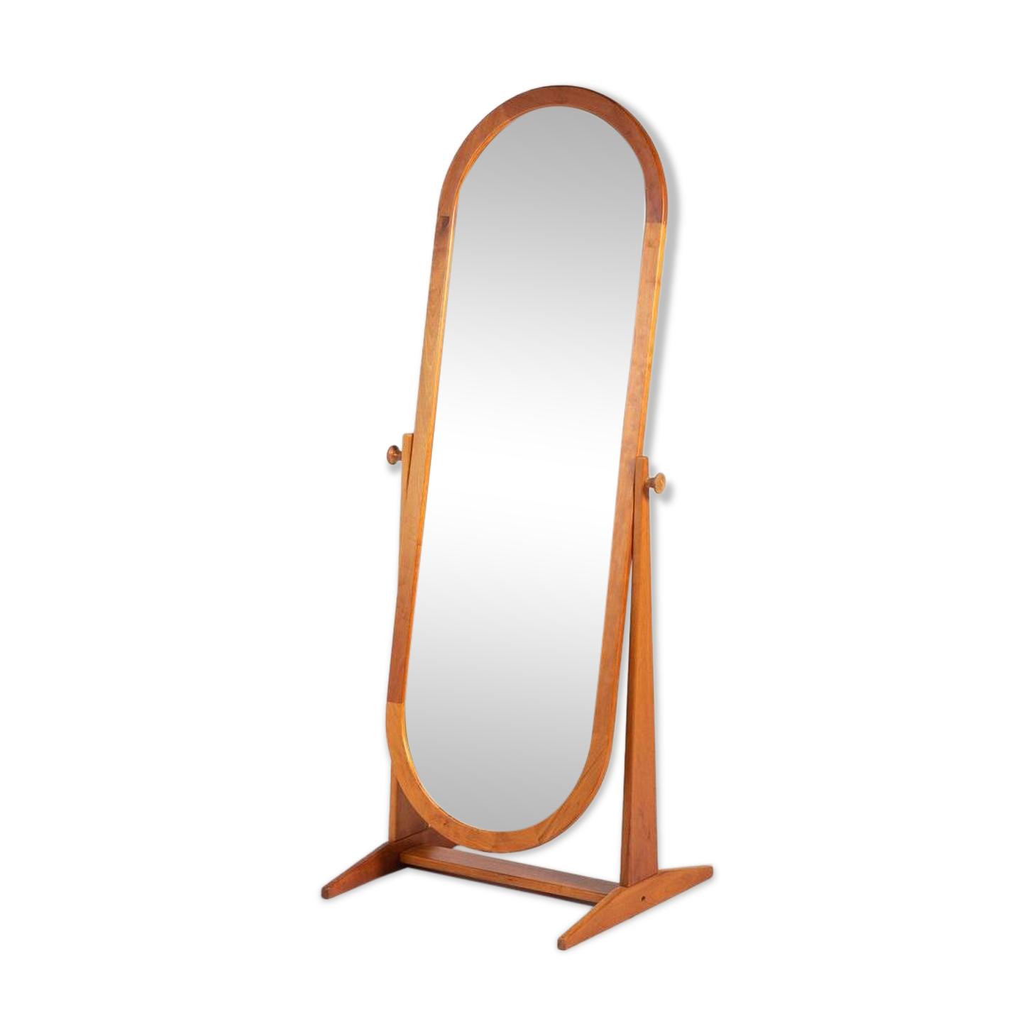 Sol Cheval mirror by Pedersen & Hansen, Denmark, 1970s