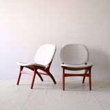 Armchairs designed by Carl Edward Matthes
