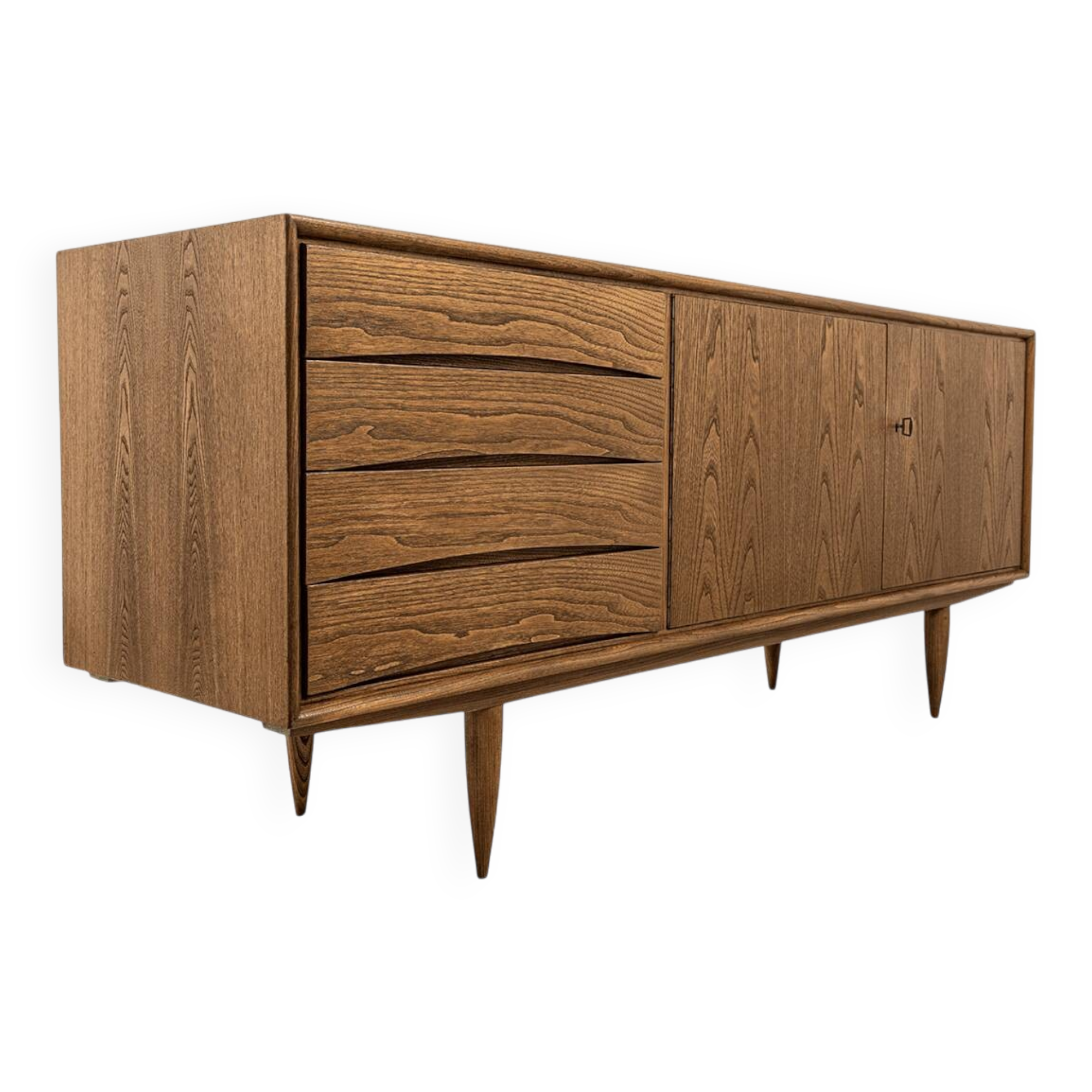 Vintage sideboard by Bydgoskie Fabryki Mebli, 1960, Poland