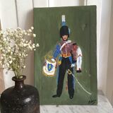 Painting infantry oil