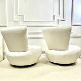 Pair of restored vintage swivel heaters