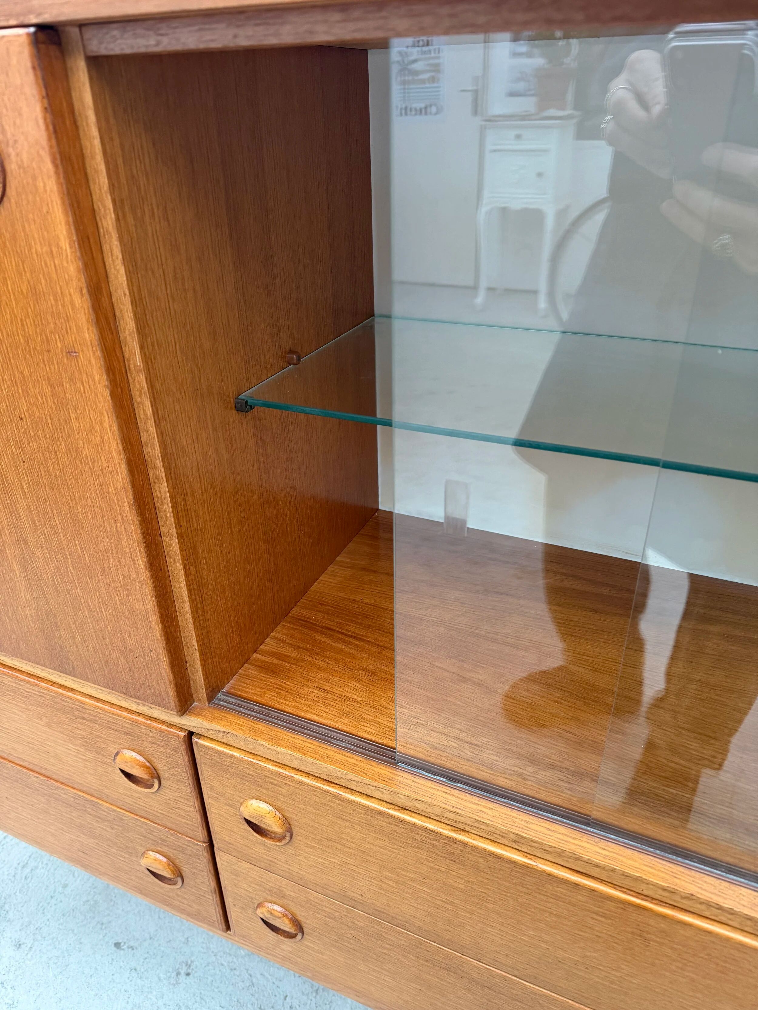 Scandinavian style bar cabinet in teak, 1970.