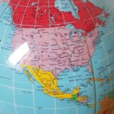 Earth globe from 1964