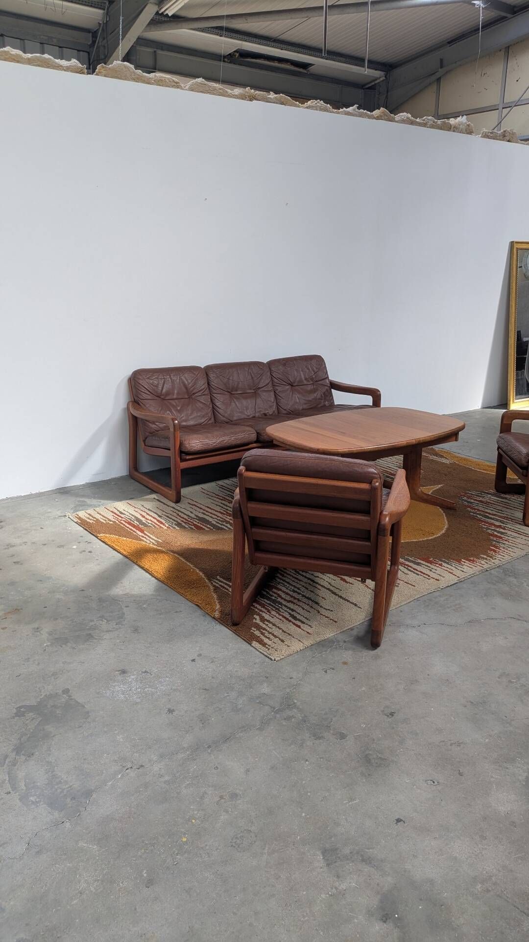 Vintage Scandinavian design living room Emc furniture