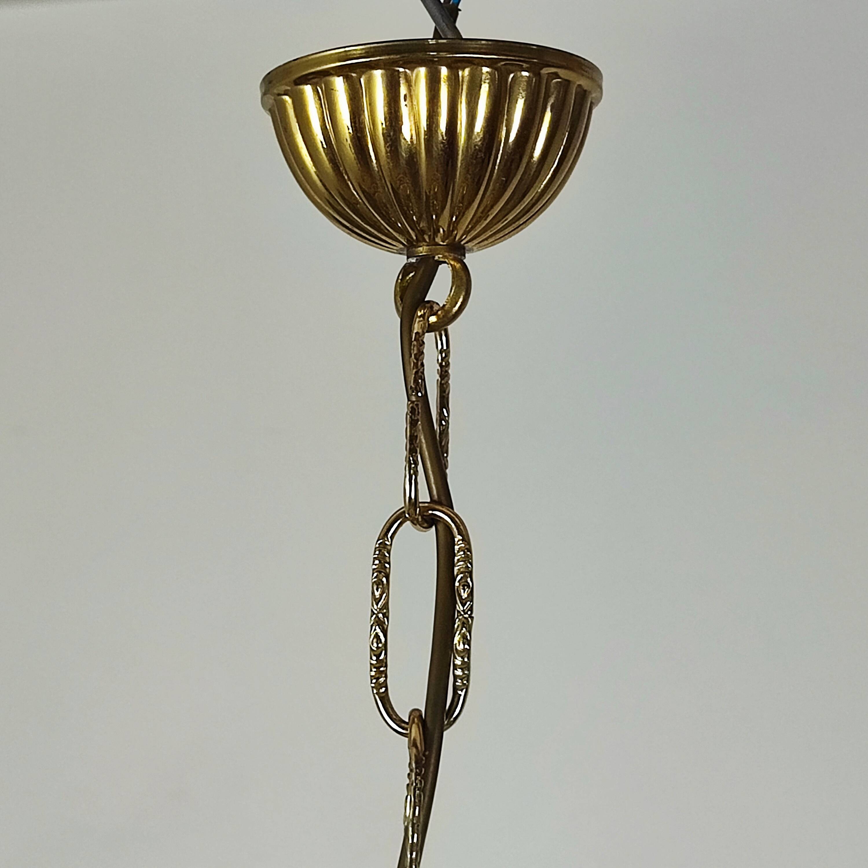 5-light tassel chandelier