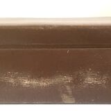 Old brown suitcase
