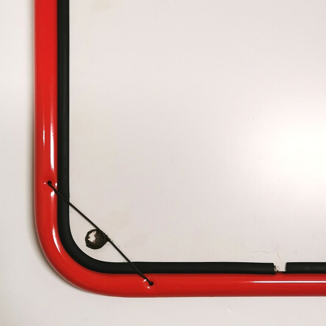 Post-modern square mirror 1980/90