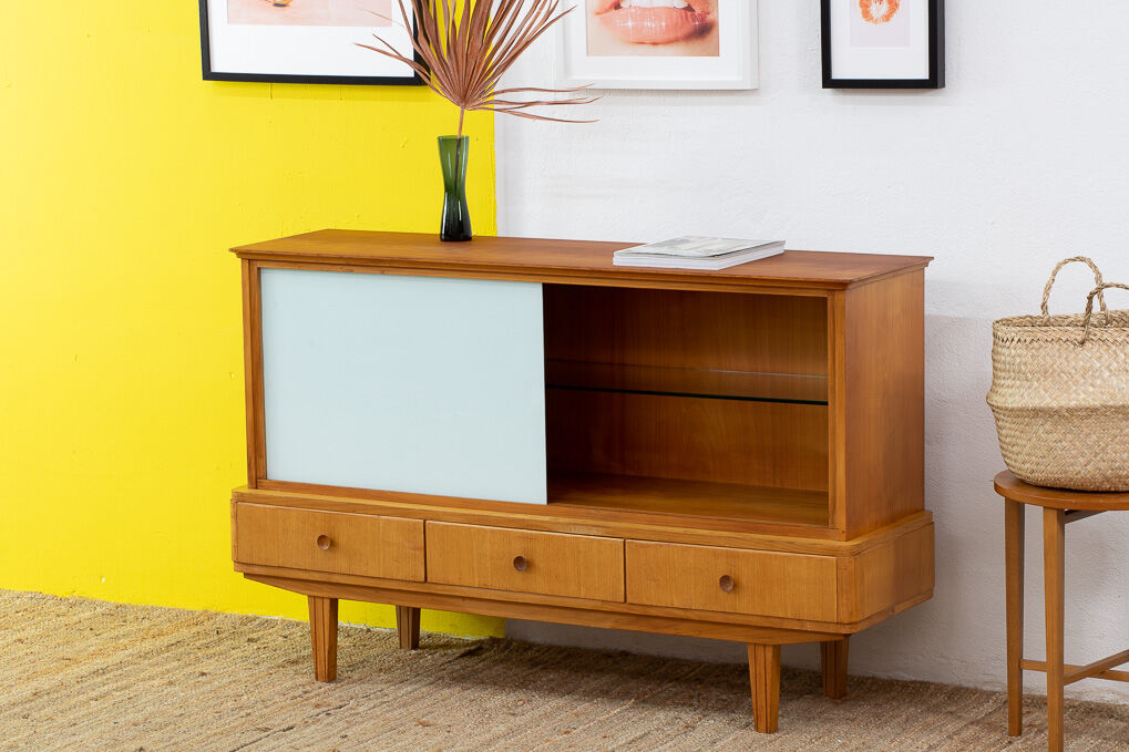 Vintage scandinavian sideboard – 133 cm