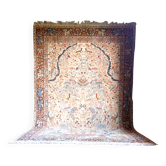 Tapis Amazigh XL (berbère) en laine double trame, noué main, Fès 2005