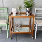 Mirrored rolling table