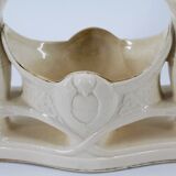 Digoin earthenware planter 3 compartments