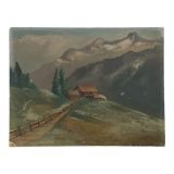 Landscape on canvas