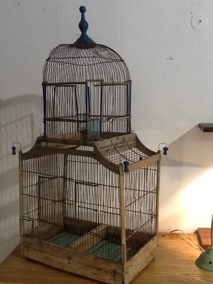 Wooden cage