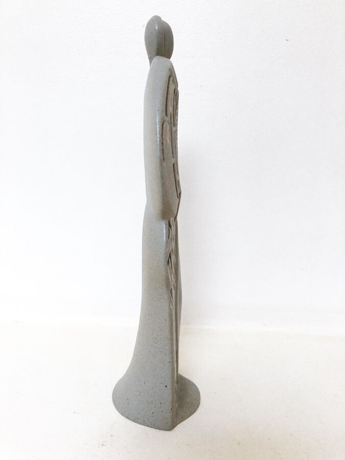 Grey woman, ceramiche chiminazzo, 1970