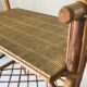 Side table rattan vintage design 1960