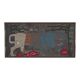 Vintage Turkish kilim handwoven 148x272 cm